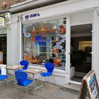 Storefront at Bird & Blend in North London