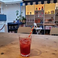 Lemonade at Bird & Blend in North London