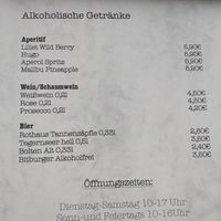 Menu 7 at Café Geschwisterherzen in Krefeld