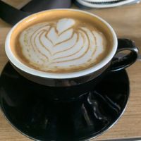 Average coffee, even with bonsoy!  at The Rabbit Hole in Darwin