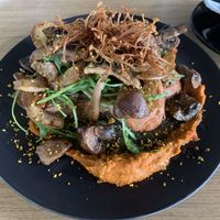 Really tasty mushroom toast    at The Rabbit Hole in Darwin