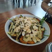 Roasted pumpkin salad  at The Harvest Press in Darwin