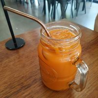 Carrot, beetroot, Turmic and apple  at The Harvest Press in Darwin