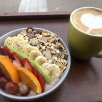The Go Nuts smoothie bowl is amazing !  at The Harvest Press in Darwin