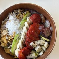 Acai smoothiebowl  at The Harvest Press in Darwin