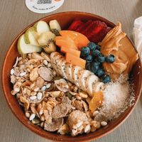 Açai bowl   at The Harvest Press in Darwin