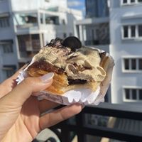 Mocha tart - this was my fav!  at Not Your Mama in Ho Chi Minh City