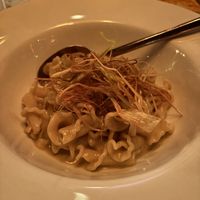 Truffles and crispy leeks. Also a standout.  at Soda Club in New York City