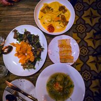 Cappelleti, ravioli, pasta al brodo, focaccia at Soda Club in New York City