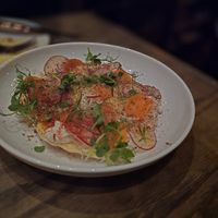 Pine nut ricotta at Soda Club in New York City