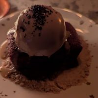 Really good date cake at Soda Club in New York City