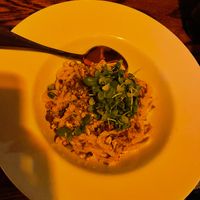 cacio a pepe at Soda Club in New York City