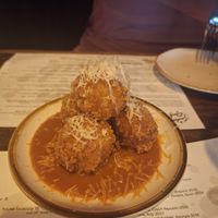 Arancini at Soda Club in New York City