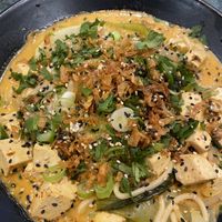 Tofu Laksa Curry   at Grounded Kitchen in Birmingham