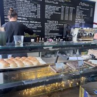 Menu  at Preacher's Patisserie in Edinburgh