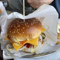 Cheeseburger   at Rebel Room in Berlin