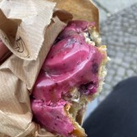 Blueberry bun  at Calm Coffee in Berlin