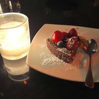 Vegan Chocolate Tart #Veganuary at Kitchen Bar in Thessaloniki