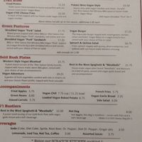 New All Vegan Menu!! #Veganuary at '49er Saloon in Acton