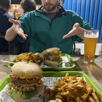 One happy vegan!   at Veggy Box in La Garde