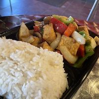 Stir fry with tofu as added protein  at Kp Thai Street Food in Willoughby