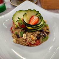 Quinoa starter at Bookeria in Rovinj