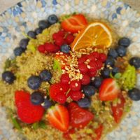 Veggie quinoa à la bookeria. at Bookeria in Rovinj