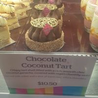 Vegan dessert very rich at Great Ocean Road Chocolaterie & Ice Creamery in Bellbrae