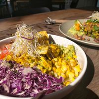 Tofu scramble at Crave Cairns in Cairns