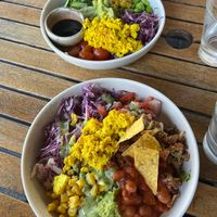 I got the Don Pablo with scrambled tofu and my mate got the Poke bowl with scrambled tofu. Both delicious   at Crave Cairns in Cairns