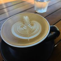 Flat white at Crave Cairns in Cairns