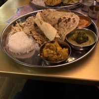Vegan Thali. at Indian Summer in Brighton