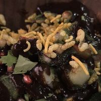 Bhel Puri starter  at Indian Summer in Brighton