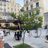 Courtyard  at Artisti in Corfu