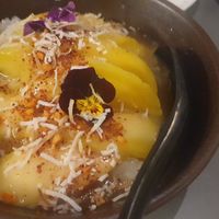 Mango sticky rice at Bob Sugar in Torquay
