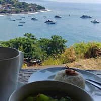 With a view at Joli Best View Cafe in Amed