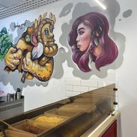 Inside at Bruno Pizza in Krasnodar