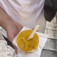 Mango sorbet   at Ela's in Split