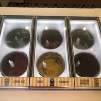 The 6 vegan sorbet options at Ela's in Split