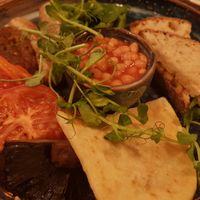 Vegan breakfast at Bam Coffee in Edinburgh