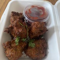 Gajar pakora at Sabzi in Edinburgh
