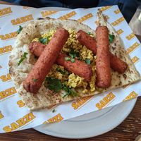 Breakfast tofu scramble at Sabzi in Edinburgh
