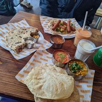 Vegan breakfast options at Sabzi in Edinburgh