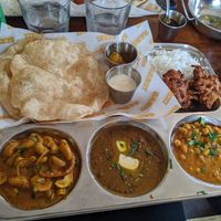 Vegan Thali at Sabzi in Edinburgh