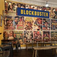 Some seating inside  #Veganuary at Sabzi in Edinburgh