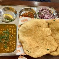 Chole bhature  #Veganuary at Sabzi in Edinburgh