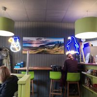 Inside, picture with The Old Man of Storr on Isle of Skye at Palmerstons in Dunkeld