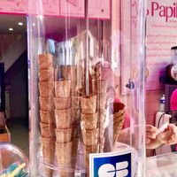 Vegan cones  at Papilla in Nice