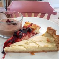 Desserts at Sattva Vegan in Vienna