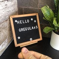 fun sign   at Gregory's Coffee - 6th Ave in New York City